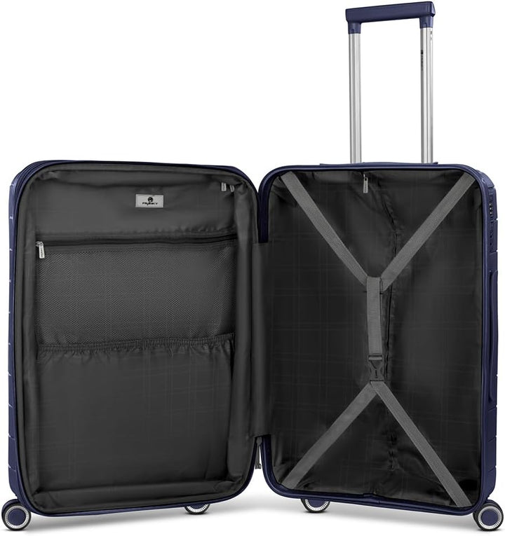 Franky Koffer-Set 3-teilig für Damen und Herren | Reise-Trolleys 49 x 28 x 74 cm aus hochwertigem, l