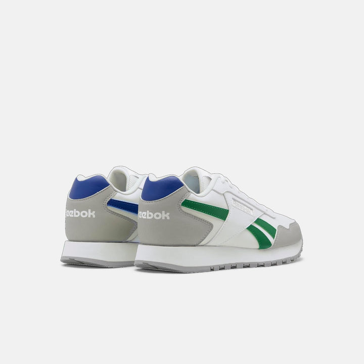 Reebok Unisex Kinder GlideLaufschuhe 34.5 EU White Grey1 Classiccobalt, 34.5 EU White Grey1 Classicc
