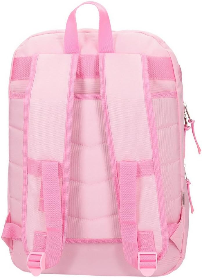 Pepe Jeans Cross Doppelfach-Rucksack Rosa 30,5x44x15 cms Polyester 20.13L Rucksack 44 Rosa, Rucksack