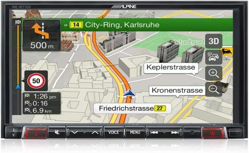 Alpine INE-W710A3-2DIN Navigation für Audi A3