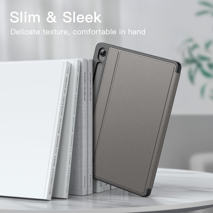 JETech Hülle für Samsung Galaxy Tab S10 FE Plus/S10 FE+ 13,1 Zoll mit S Pen Halter, Dünn Folio Ständ