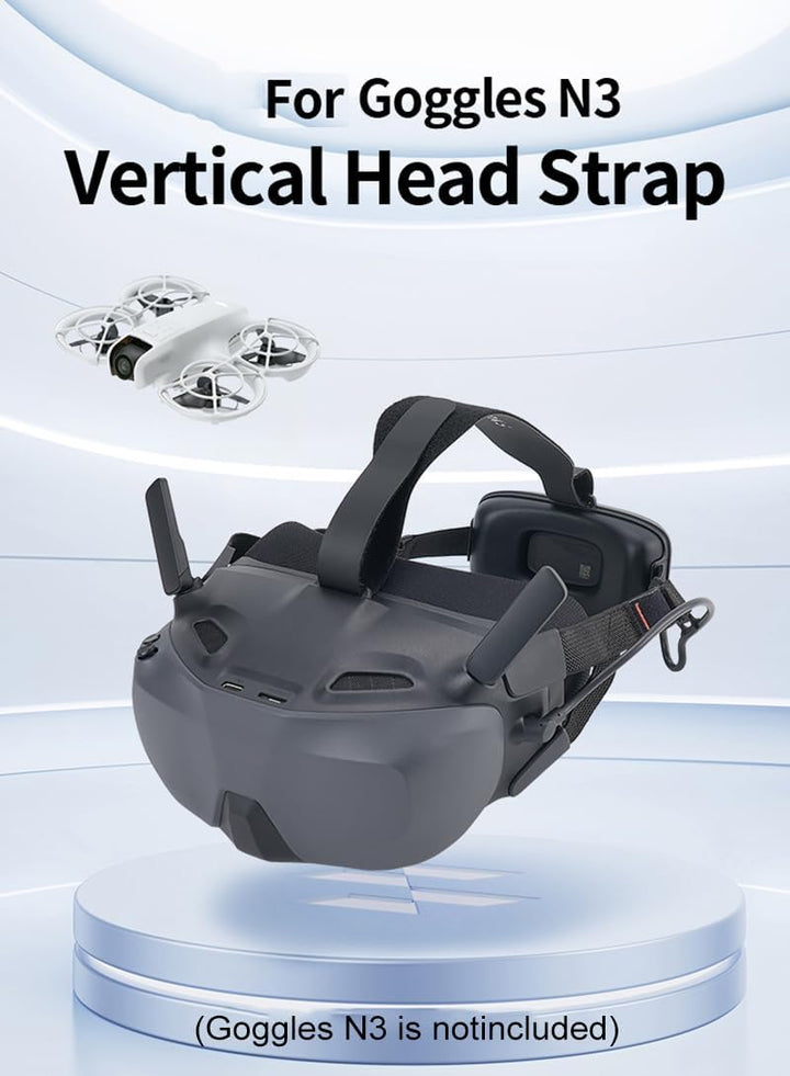 Kopfband-Gurt für DJI Goggles N3, einfach zu tragen, bequem, Kopfband-Gürtel, Dekompressionskopfband