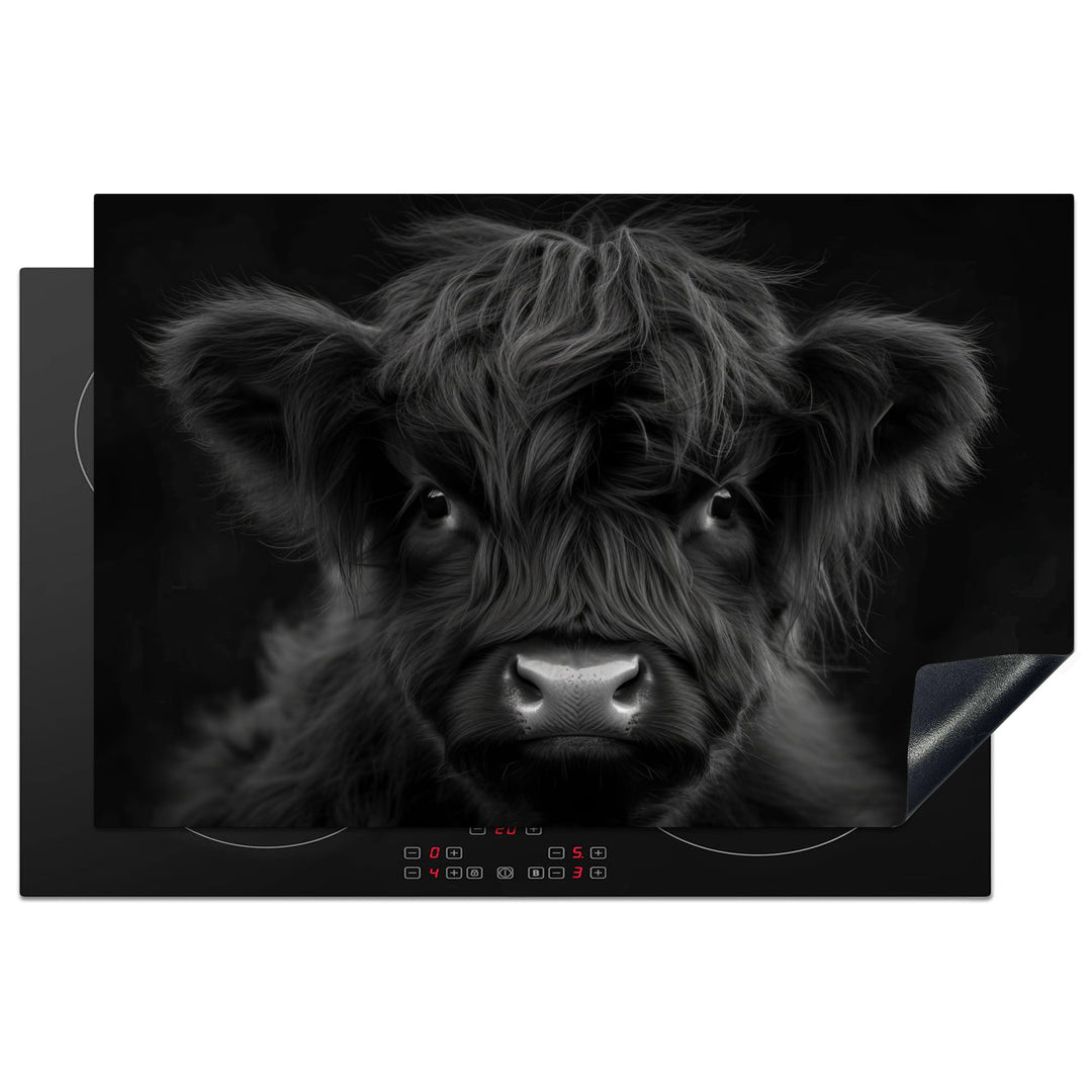 Herdabdeckplatte 80x52 cm Einteilig Induktionsmatte Küche Abdeckung Ceranfeld Herd Abdeckplatte Deko