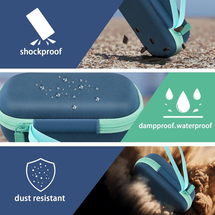 co2CREA case Hart Reise schutzhülle Etui Tasche für Anker Soundcore Select 4 Go Bluetooth Lautsprech