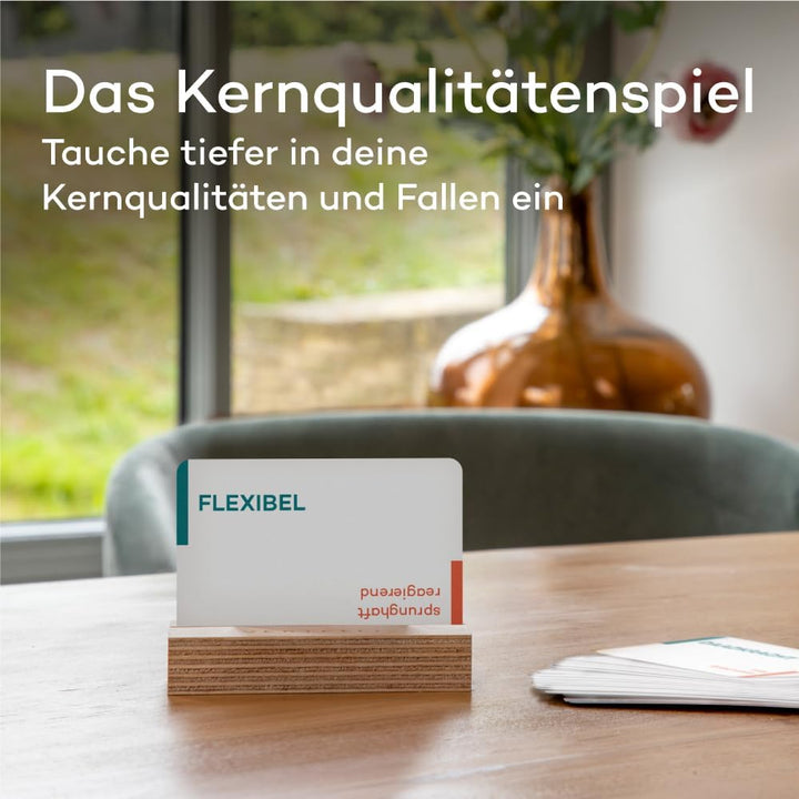 Vertellis Das Kernqualitätenspiel, Kartenspiele, Mehr Selbstkenntnis, Für die Selbstentfaltung, für