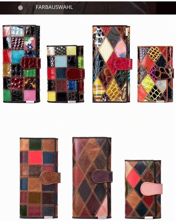 Eysee Brieftaschen, Leder-Kupplungen, Geldbörsen, Damen-Handy-Paket (Mode 4-C), Mode 4-c