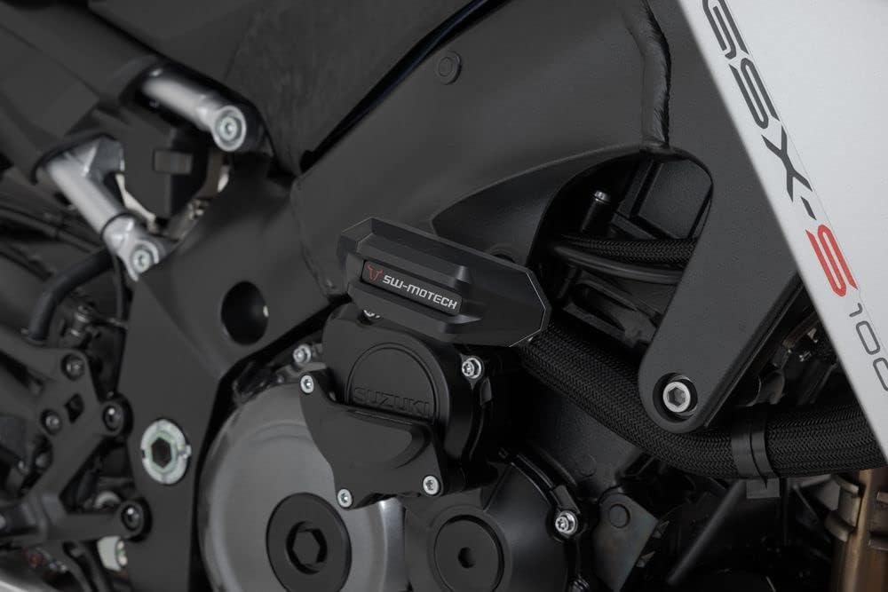 SW-Motech Sturzpad-Kit - Schwarz. Suzuki GSX-S 950 / GSX-S 1000/GT (21-).