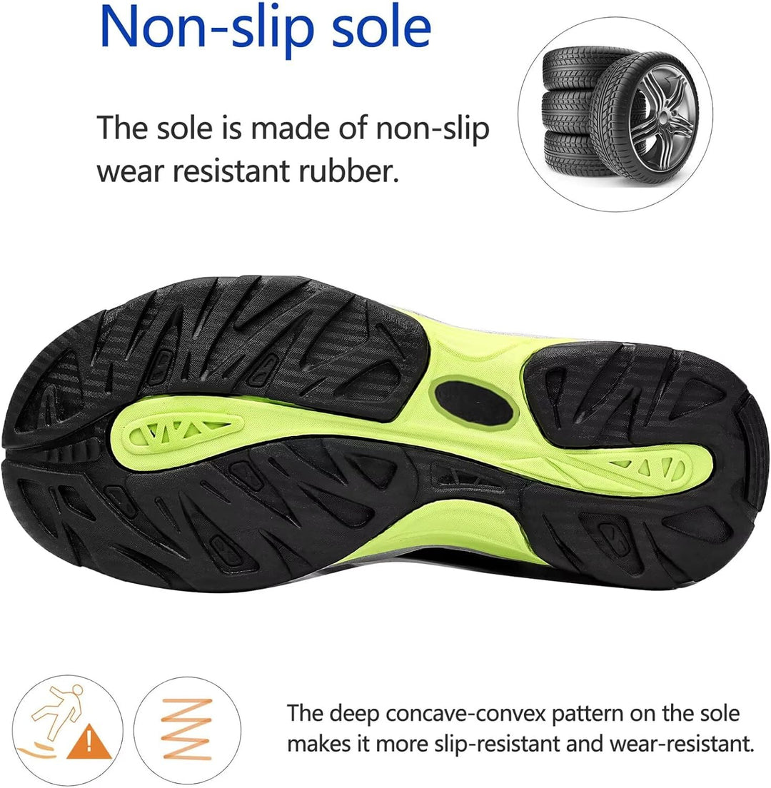 Herren Sandalen Leder Strand Trekkingsandalen Outdoorschuhe Sommer Wanderschuhe Männer Sport-Outdoor