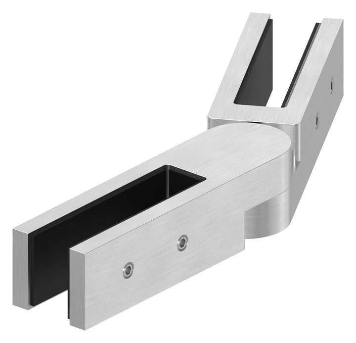 STEINBACHER© | Edelstahl Glasverbinder, verstellbar, passend für Glas 12-12,76mm