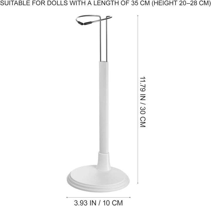 TOYANDONA Puppenständer Für 35Cm Puppen Tragbare Doll Support Frame Aus Kunststoff Puppen Display Ra
