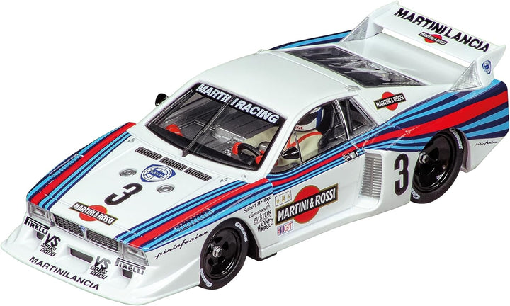 Carrera EVOLUTION I Ready to Race Autorennbahn Slotcar I Lancia Beta Montecarlo Turbo Lancia Martini