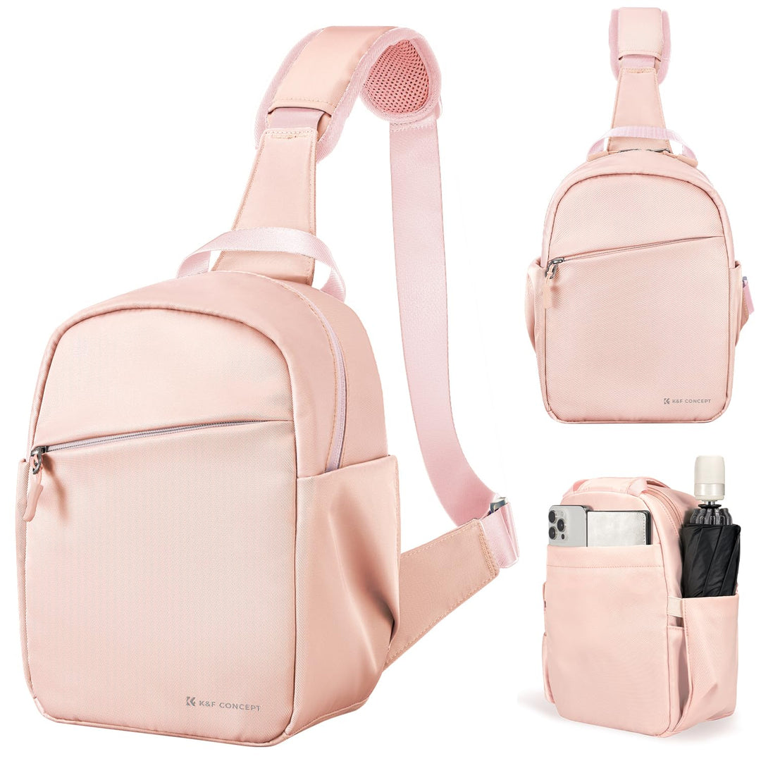 K&F CONCEPT Kameratasche, Kamera Sling Tasche Schultertasche Fotorucksack Klein, Wasserdichter Kamer
