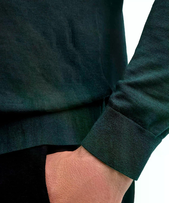 FALKE Herren Basic Roll Neck Rollkragen Pullover elegant klassisch für Business und Freizeit mit Rol
