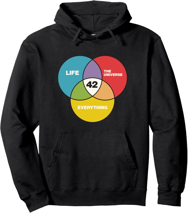 Funny life the Universe everything the answer is 42 Pullover Hoodie