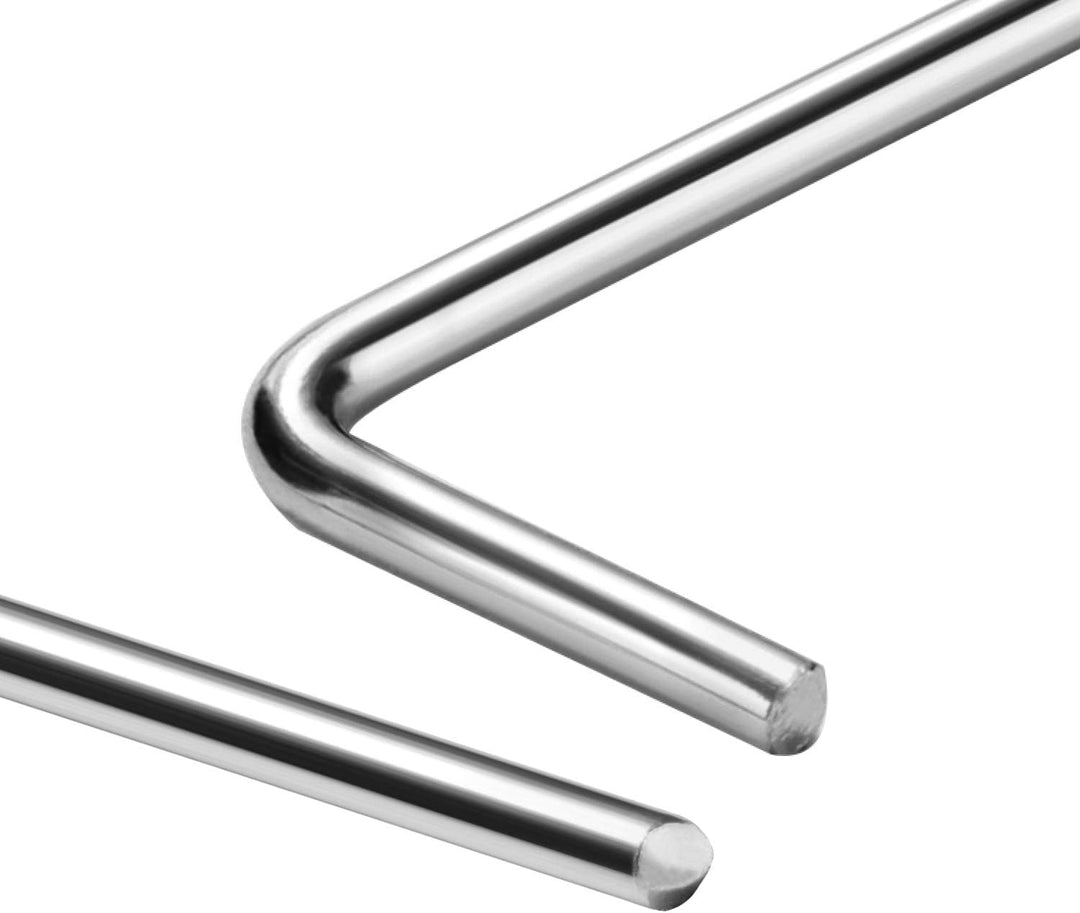 com-four® 72x Zelt-Heringe aus Stahl 23cm x Ø 4mm - Lange und robuste Erdnägel für Camping, Outdoor,