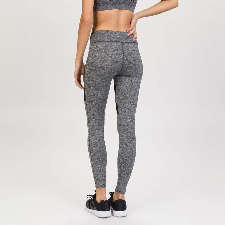 Boostershape Damen Yoga Slim Ajouré Legging FR : Einheitsgrösse (Taille Fabricant : S/M) Schwarz, FR