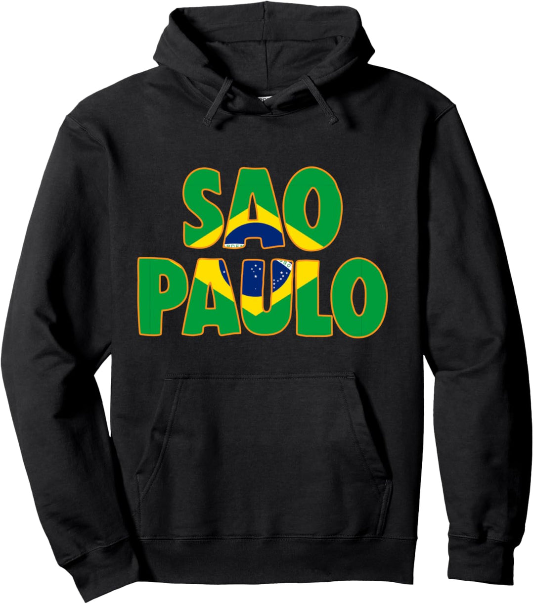 Sao Paulo Brazil Pullover Hoodie