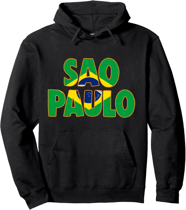 Sao Paulo Brazil Pullover Hoodie