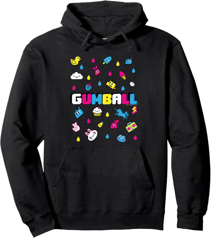 The Amazing World of Gumball Fun Drops Pullover Hoodie