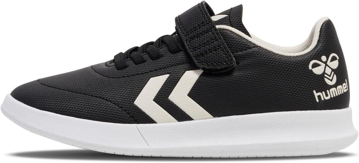 hummel Unisex Kinder Top Star I.n. Jr Futsal Shoe, 24 EU Black White