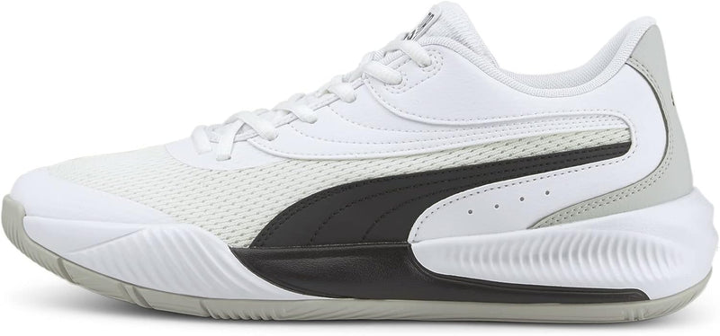 PUMA Unisex Triple Basketballschuh 40.5 EU Puma White Puma Black, 40.5 EU Puma White Puma Black