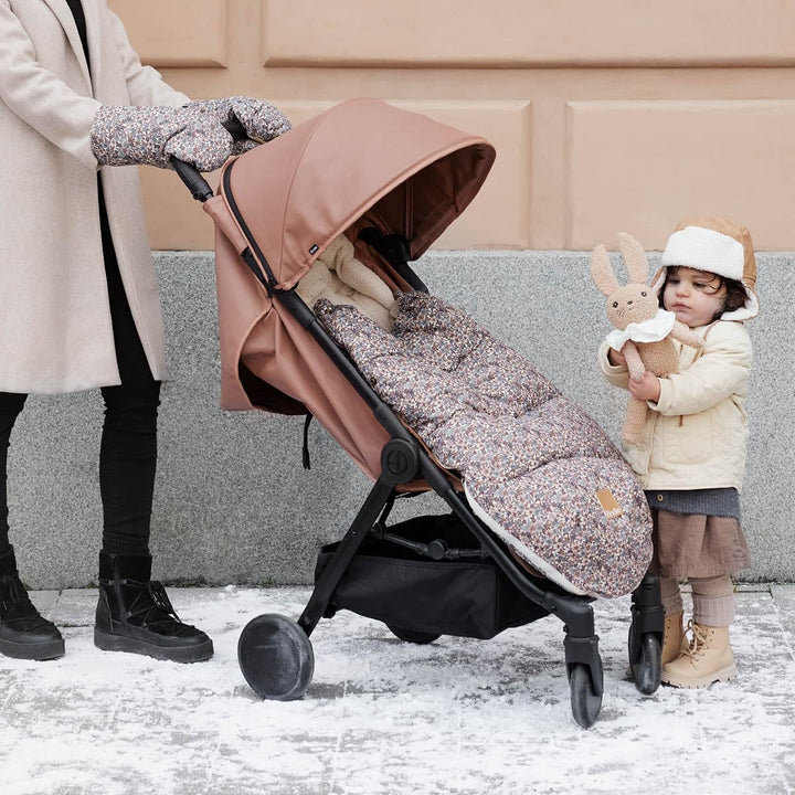 Elodie Details Universeller Fusssack für Kinderwagen & Buggy, Winter Babyfusssack mit warmem Fleece,