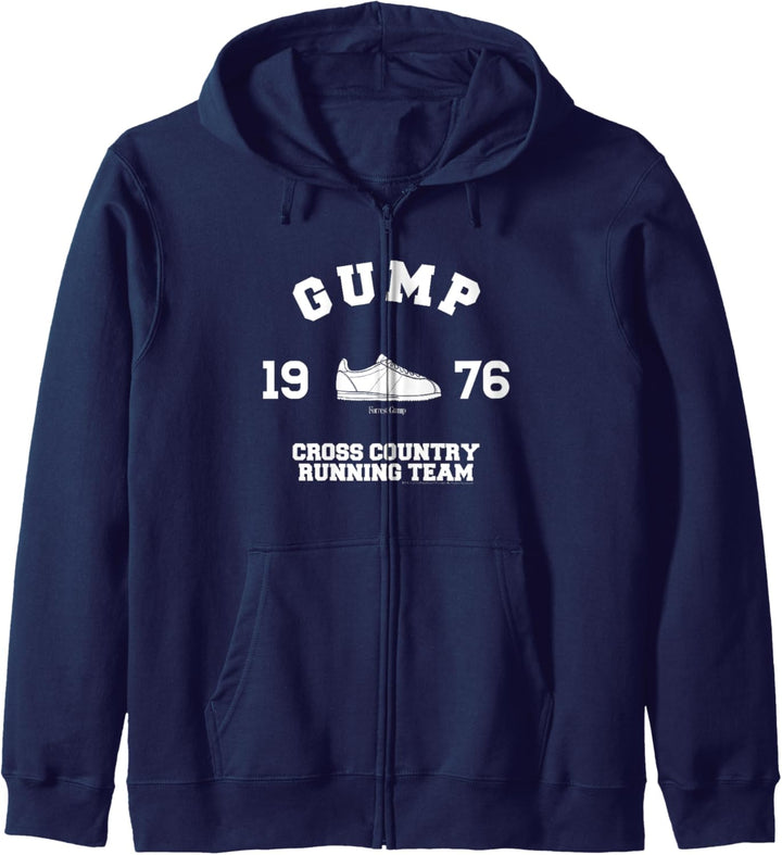 Forrest Gump 1976 Cross Country Running Team Logo Kapuzenjacke