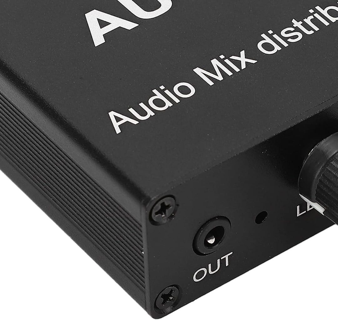 Stereo-Mixer, Audio-Verteiler für Audio, für Klinkenstecker, Legierung, MP3-Stereo-Splitting-Tool, K