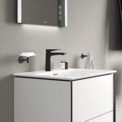 Duravit Tulum Waschtischarmatur, Grösse M (Auslauf Höhe 122 mm), Wasserhahn Bad, Waschbecken Armatur