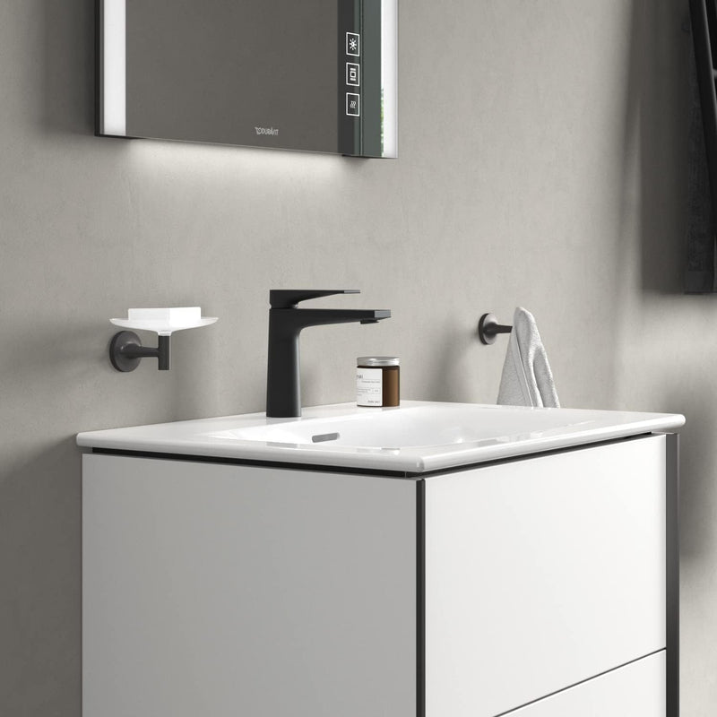 Duravit Tulum Waschtischarmatur, Grösse M (Auslauf Höhe 122 mm), Wasserhahn Bad, Waschbecken Armatur