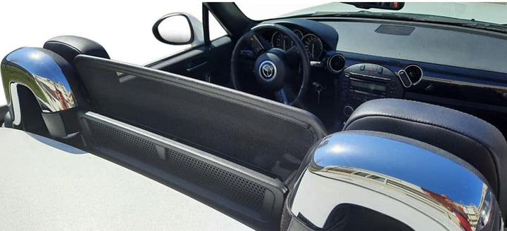 Aperta Windschott passend für Mazda MX-5 NC 100% Passgenau OEM Qualität Schwarz Windstop Windabweise