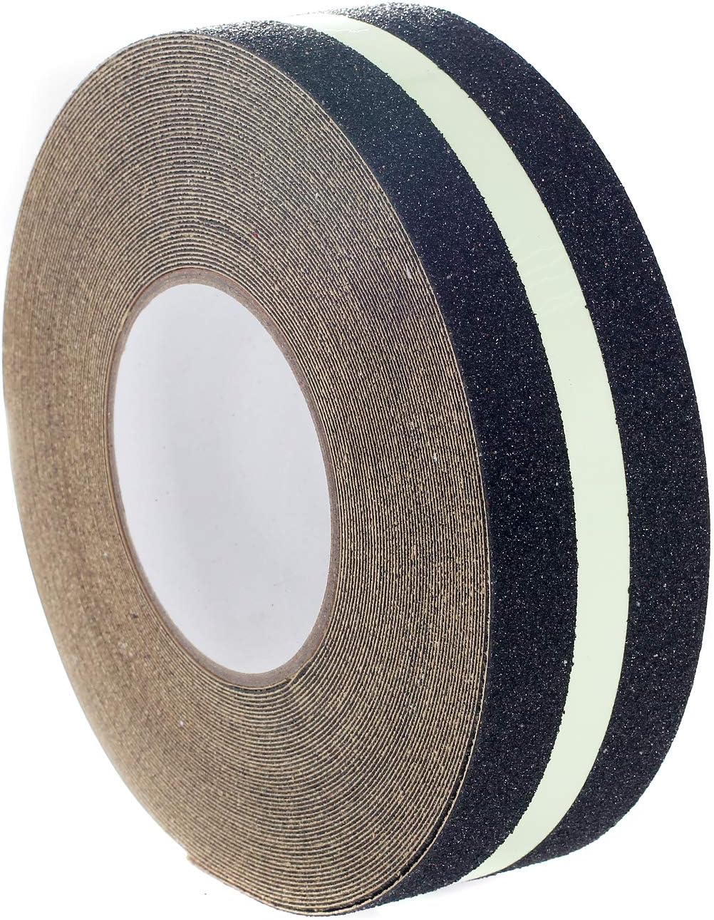 [20 Meter x 5cm] Rutschfestes Leuchtband Extra Stark Selbstklebend, Glow in Dark, Verbessert Grip, A