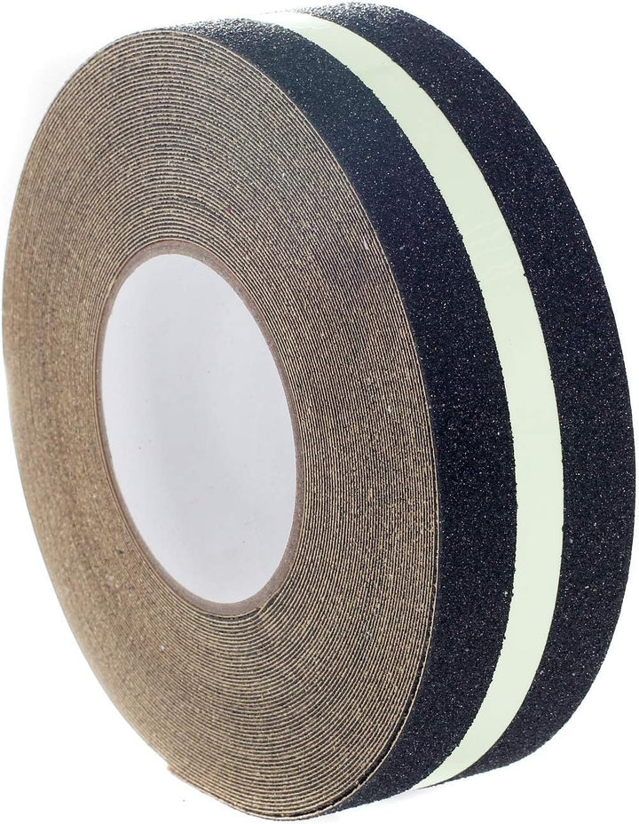 [20 Meter x 5cm] Rutschfestes Leuchtband Extra Stark Selbstklebend, Glow in Dark, Verbessert Grip, A