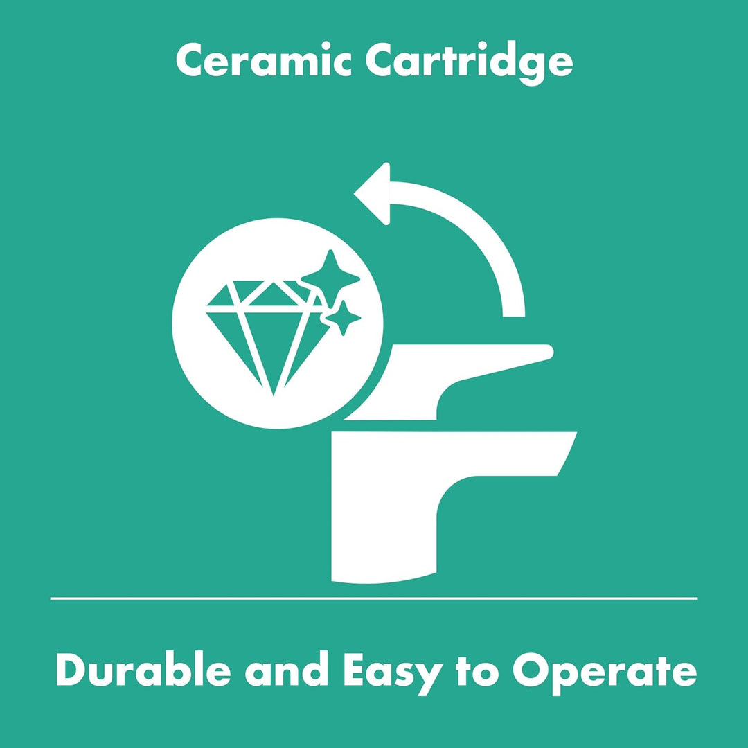 hansgrohe Standventil Rebris E, Wasserhah Bad für Kaltwasser mit Auslauf Höhe 80 mm, Badarmatur wass