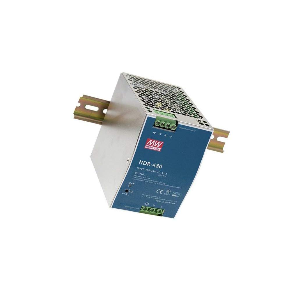 NDR-480-24 Power supply: switched-mode slim 480W 24VDC 24-28VDC 20A MEAN WELL