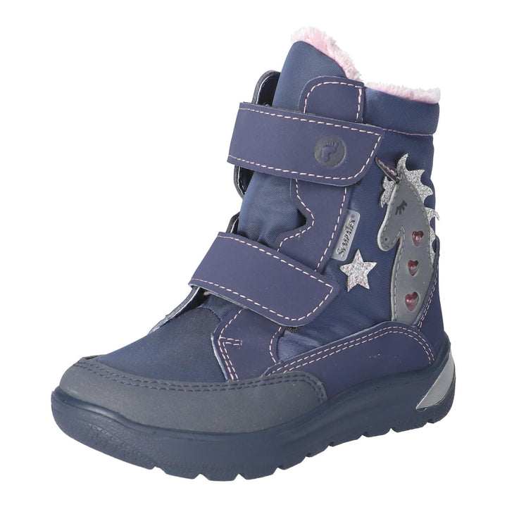 RICOSTA Mädchen Stiefel Annika, Kinder Boots, Weite: Mittel, lose Einlage, Sympatex, Blinklicht 25 E