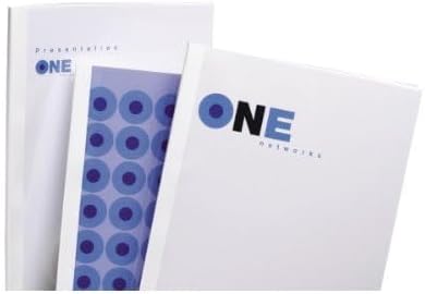 GBC IB370410 Thermobindemappe, A5, Thermabind Standard, Klarsichtfolie/Karton, 1.5 mm, 100 Stück, we