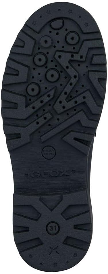 Geox Mädchen J Casey Girl C Moccasin 34 EU Schwarz, 34 EU Schwarz