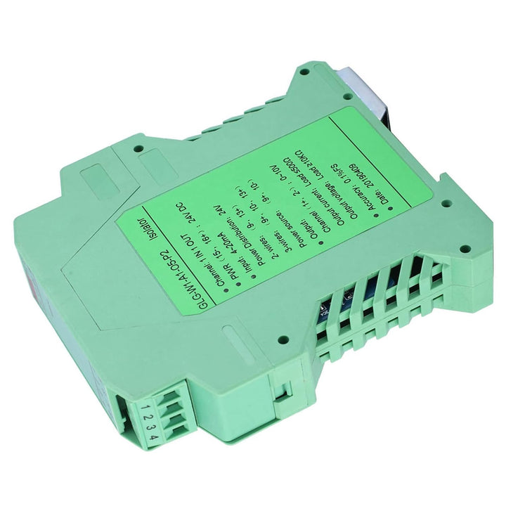 GLG 24 V DC Stromsignal Analog Digital Wandler Signalwandler Isolator Sender 4–20mA SPS Erkennungssi
