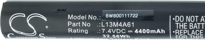 vhbw Akku kompatibel mit Lenovo Flex 2 14 inch und Flex 2 15 inch Serie Notebook Convertible Laptop
