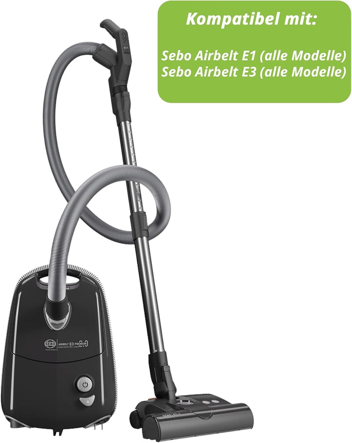 8 original Sebo Staubsaugerbeutel für Sebo Airbelt E1 und E3 alle Modelle (8300ER) E-serie, E-serie