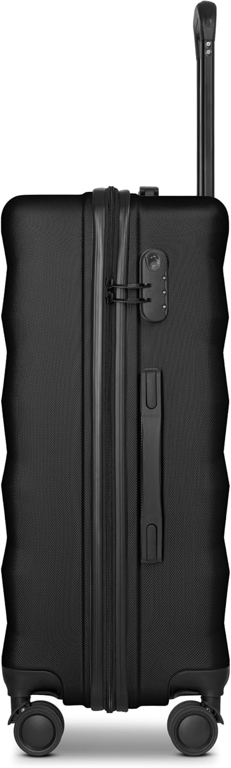 SMARTBOX Hartschalen Koffer-Set 3-teilig für Damen & Herren | leichte & stabile Reise-Trolleys aus h
