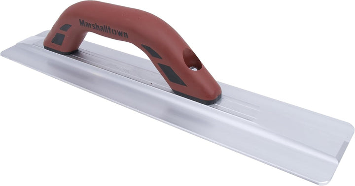 Marshalltown Handglätter mit Durasoft Griff aus Aluminium, Werkzeug für Beton und Boden, Grösse: 394