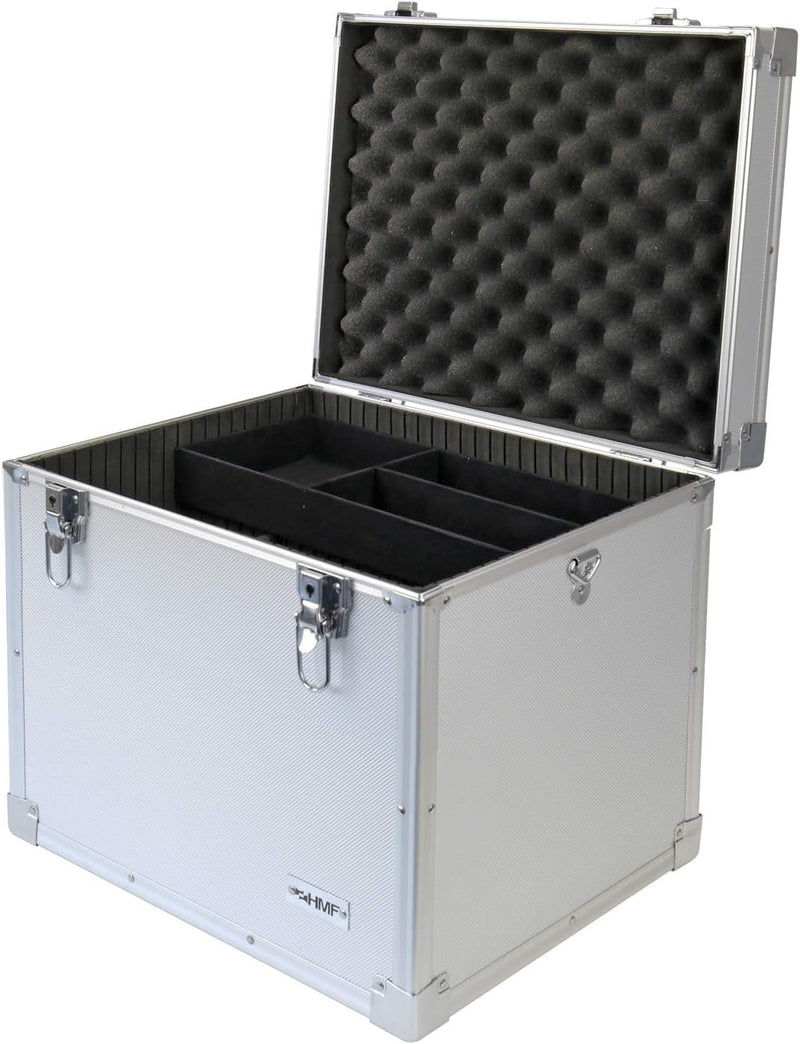 HMF 14802-02 Putzbox, Alu Aufbewahrungsbox, Universalkoffer, 41 x 33 x 36 cm, 41 x 33 x 36 cm