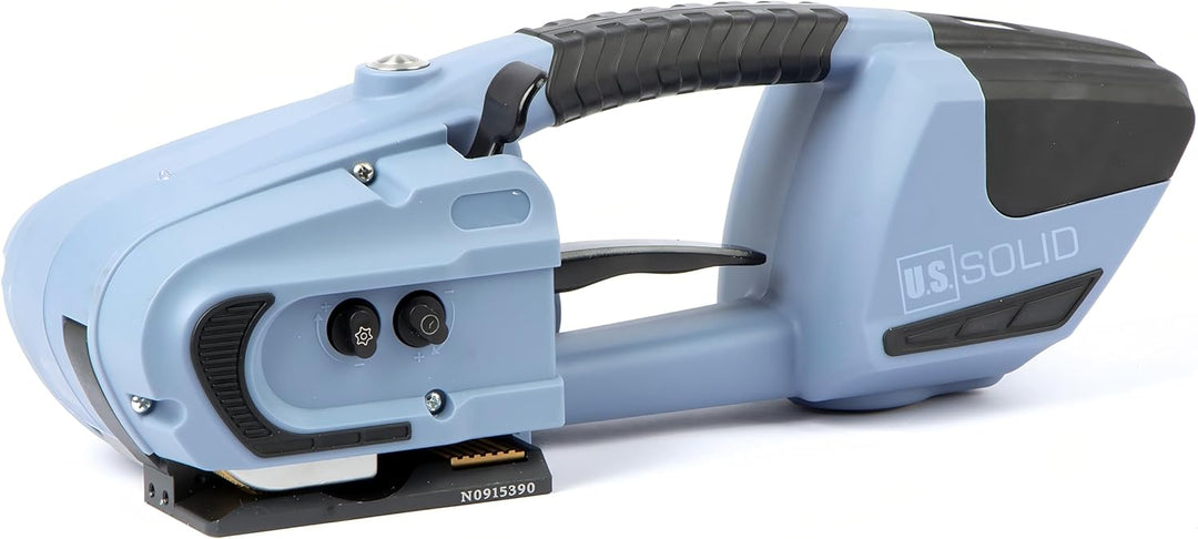 U.S. Solid Elektrische Umreifungsgerät mit 2x4000mAh Akku, für 13-16 mm PP/PET-Bänder, Vollautomatis