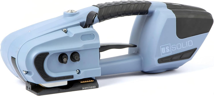 U.S. Solid Elektrische Umreifungsgerät mit 2x4000mAh Akku, für 13-16 mm PP/PET-Bänder, Vollautomatis