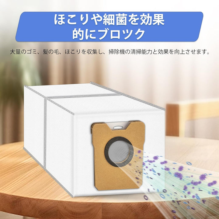 (15 Stück) Omni C20 C10 Ersatz-Staubbeutel Kompatibel mit Eufy Robot Vacuum Omni C20 C10 Selbstentle