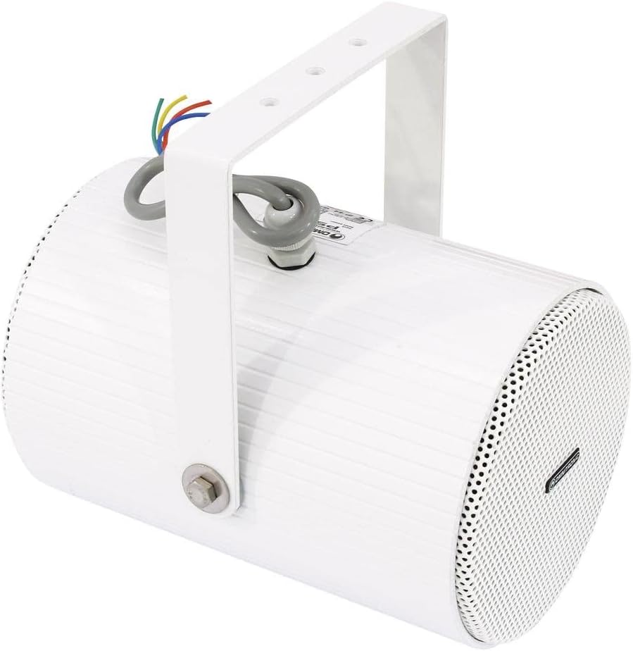 OMNITRONIC PS-25 Projektorlautsprecher | Bidirektionaler 2 x 5-Lautsprecher mit Halterung