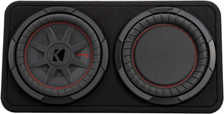 KICKER TCompRT102 (TCWRT102-48) - 25 cm Passiv Subwoofer mit 800 Watt (RMS: 400 Watt)