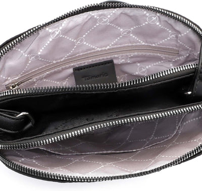 Tamaris Umhängetasche TAS Lisa 32380 Damen Handtaschen Print Einheitsgrösse Black 100, Einheitsgröss